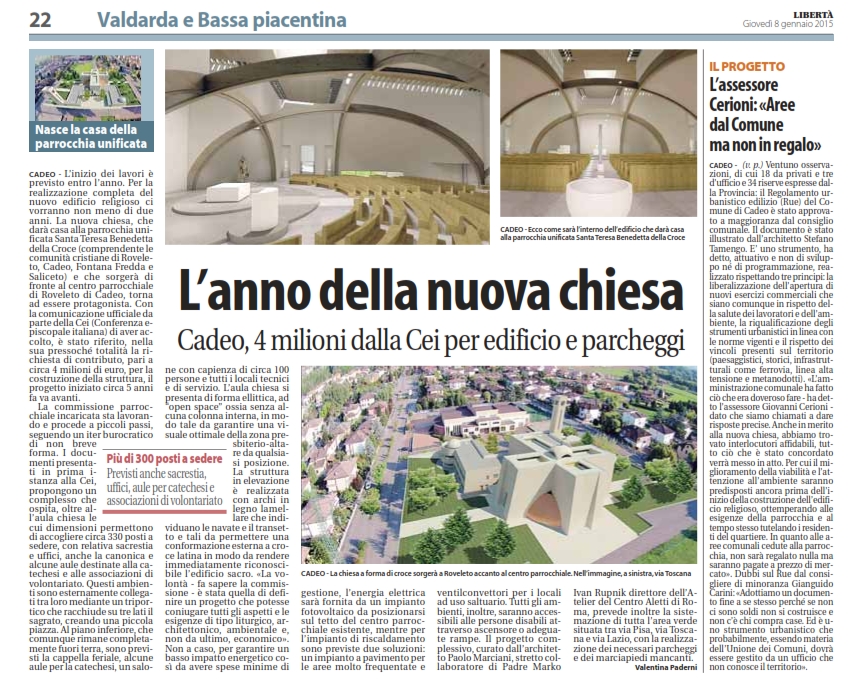 ARTICOLO NUOVA CHIESA 8 GENNAIO LIBERTA'_001